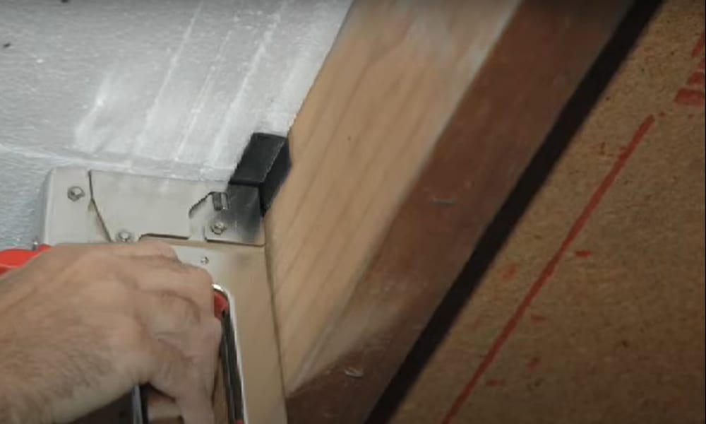 Insulate the rim joist with insulation
