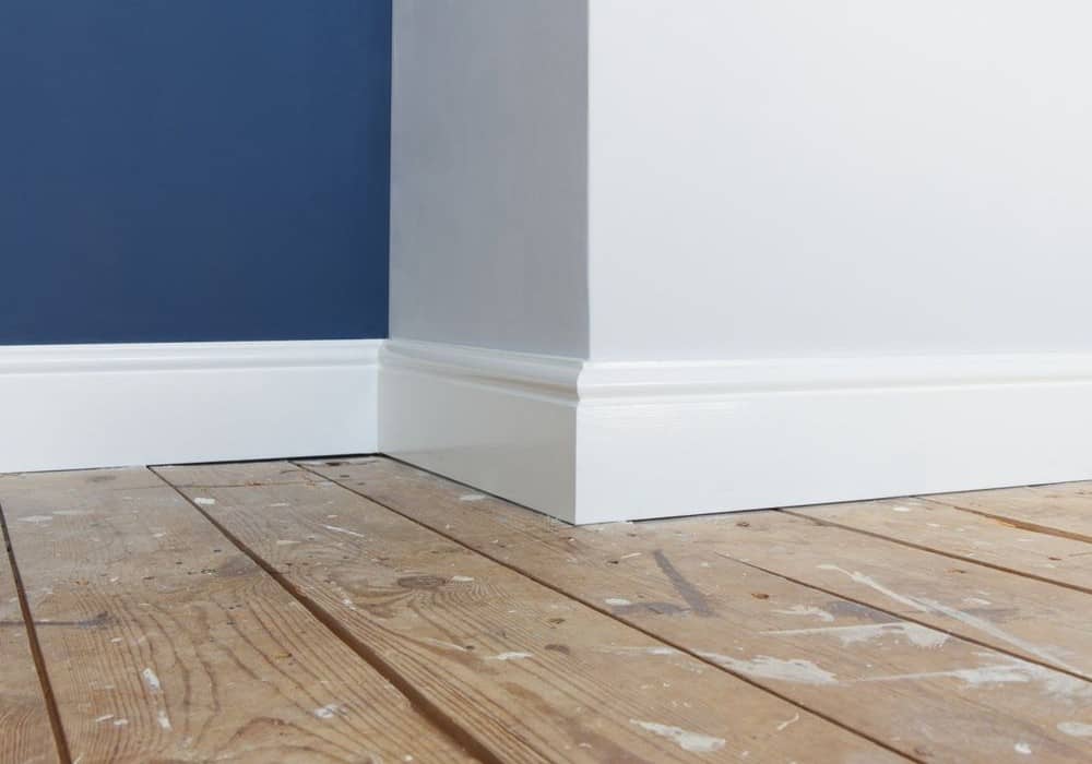 high skirting board for a mobile home