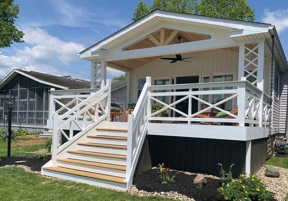 mobile home porch options