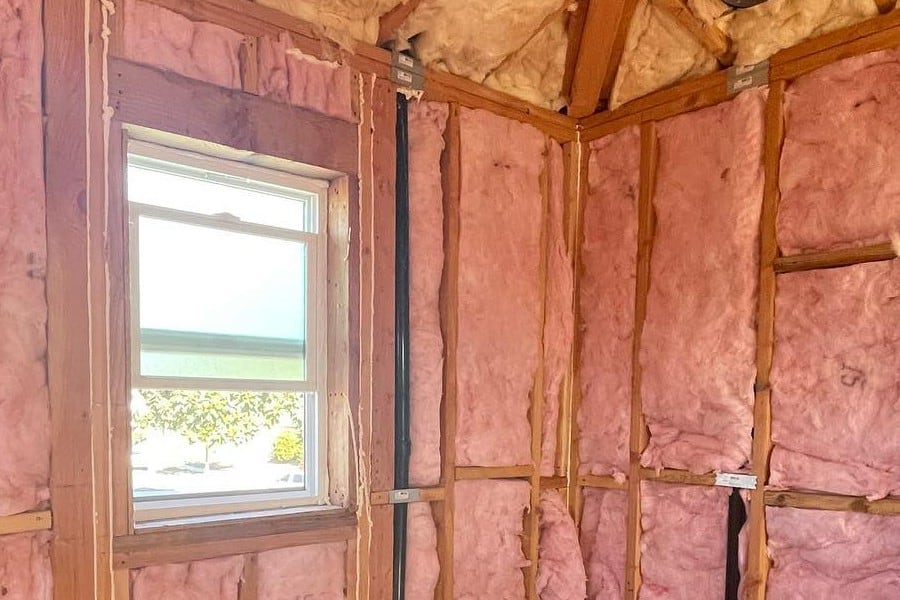 insulation in house window