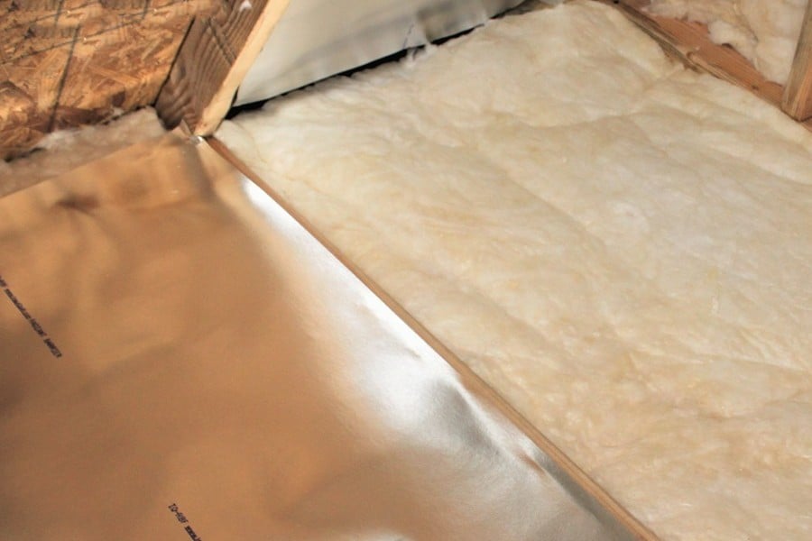 r-value insulation in house